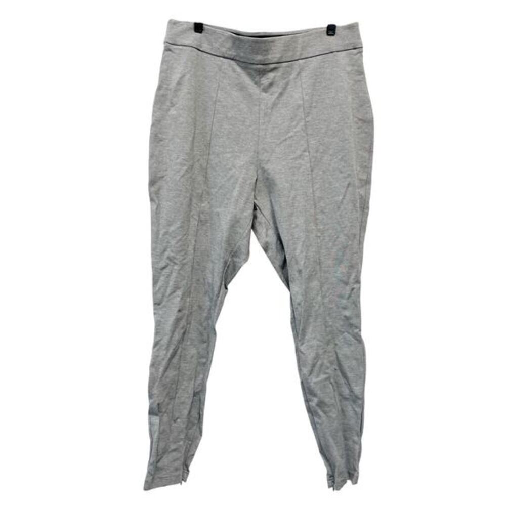 A New Day Women's Heather Gray Ankle Zip Legging Pants Size XXL‎